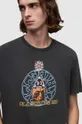 AllSaints t-shirt bawełniany Dimension czarny