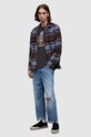 AllSaints t-shirt bawełniany Dimension MG092Z czarny