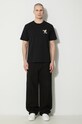 Бавовняна футболка Filling Pieces 74434021861 чорний SS24
