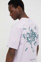 Filling Pieces cotton t-shirt violet 74405001651