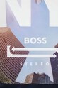 BOSS t-shirt bawełniany 50512110 granatowy