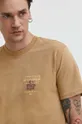 бежевый Хлопковая футболка Billabong BILLABONG X CORAL GARDENERS