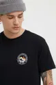czarny Billabong t-shirt bawełniany Adventure Division