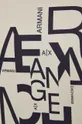 бежевый Хлопковая футболка Armani Exchange