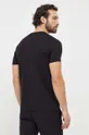 Βαμβακερό μπλουζάκι Armani Exchange μαύρο