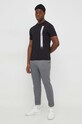 Бавовняна футболка Armani Exchange 3DZTBD.ZJ9TZ чорний SS24