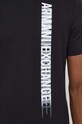 Бавовняна футболка Armani Exchange 3DZTBD.ZJ9TZ чорний