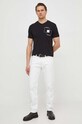 Armani Exchange t-shirt 3DZTHP.ZJE6Z czarny SS24