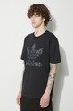 adidas Originals t-shirt bawełniany czarny IS0176