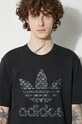 adidas Originals t-shirt bawełniany IS0176 czarny