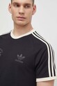 adidas Originals t-shirt bawełniany czarny IS1413
