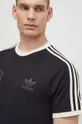 čierna Bavlnené tričko adidas Originals Sport Graphic Cali Tee