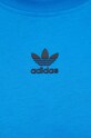 Хлопковая футболка adidas Originals IS2830 голубой