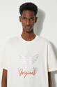 Бавовняна футболка adidas Originals бежевий IS2910