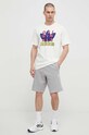 adidas Originals tricou din bumbac IS2911 bej SS24