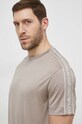 Тениска Emporio Armani бежов 3D1TD3.1JUVZ