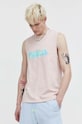 HUGO t-shirt bawełniany 50509968 różowy SS24