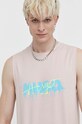 HUGO t-shirt bawełniany różowy 50509968