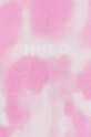 HUGO t-shirt bawełniany 50509986 różowy