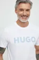 Бавовняна футболка HUGO Основний матеріал: 100% Бавовна Вставки: 97% Бавовна, 3% Еластан