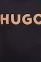 HUGO t-shirt bawełniany czarny 50513309