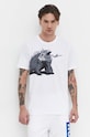 HUGO t-shirt bawełniany biały 50513812