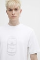 Bavlněné tričko HUGO bílá 50513832