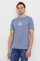 Odzież United Colors of Benetton t-shirt bawełniany 3I1XU100A niebieski
