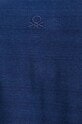 United Colors of Benetton t-shirt bawełniany 31RKU1080 granatowy
