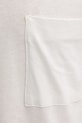 Μπλουζάκι με λινό μείγμα United Colors of Benetton 33CMU101R λευκό