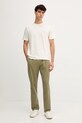 Памучна тениска United Colors of Benetton 3MI5J1AF7 бежов SS25