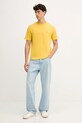 Хлопковая футболка United Colors of Benetton 3MI5J1AF7 жёлтый SS25