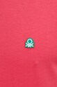 United Colors of Benetton tricou din bumbac roz 3MI5J1AF7