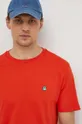 rosso United Colors of Benetton t-shirt in cotone