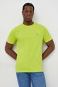 United Colors of Benetton t-shirt bawełniany zielony 3MI5J1AF7