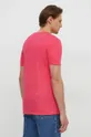 Pamučna majica United Colors of Benetton roza