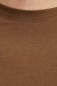 United Colors of Benetton t-shirt bawełniany 3U53J1F15 brązowy