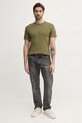 Хлопковая футболка United Colors of Benetton 3U53J1F15 зелёный SS25