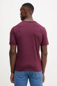 Βαμβακερό μπλουζάκι United Colors of Benetton 3JE1J19A5 μπορντό AA00