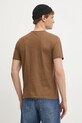 Одяг Бавовняна футболка United Colors of Benetton 3JE1J4264 коричневий
