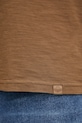 Бавовняна футболка United Colors of Benetton 3JE1J4264 коричневий