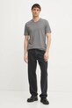Bavlněné tričko United Colors of Benetton 3JE1J4264 šedá AA00