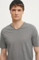 United Colors of Benetton t-shirt in cotone grigio 3JE1J4264