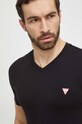 Ρούχα Βαμβακερό μπλουζάκι Guess M2YI37.I3Z14 μαύρο