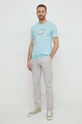 Guess tricou M4GI26.J1314 albastru SS24