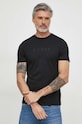 Guess t-shirt bawełniany PIMA M2BP47.K7HD0 czarny AW24