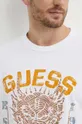 Βαμβακερό μπλουζάκι Guess DRAGON Ανδρικά