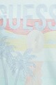 Guess t-shirt bawełniany M4GI15.I3Z14 turkusowy