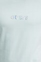 Guess t-shirt bawełniany M4GI92.I3Z14 turkusowy