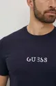 mornarsko modra Bombažna kratka majica Guess